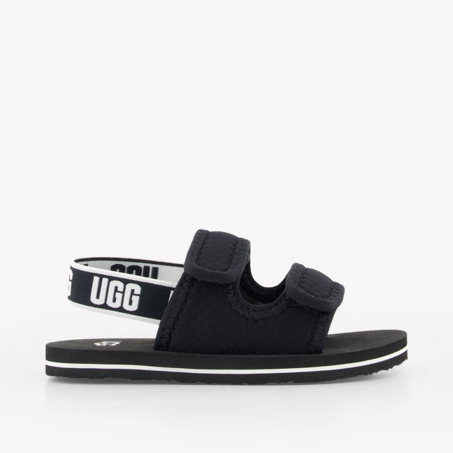 UGG Unisex Sandals In Black