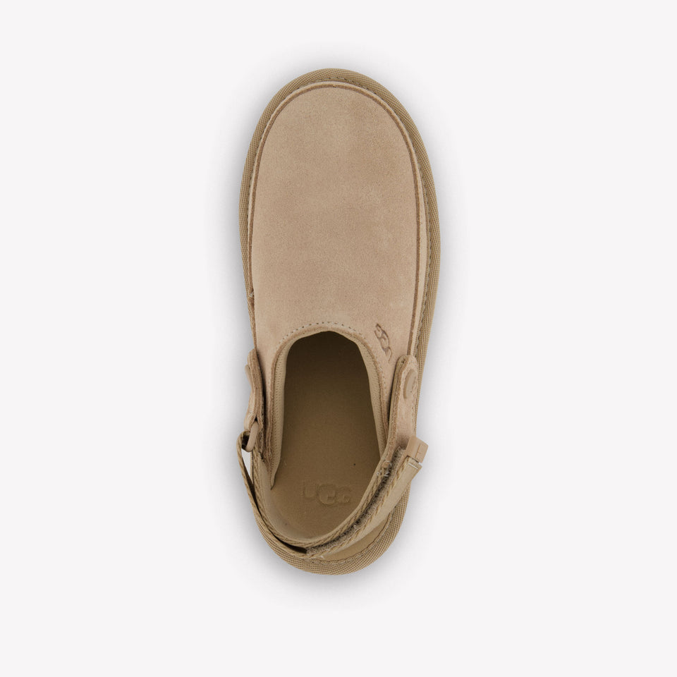 UGG Meisjes Slippers In Licht Beige