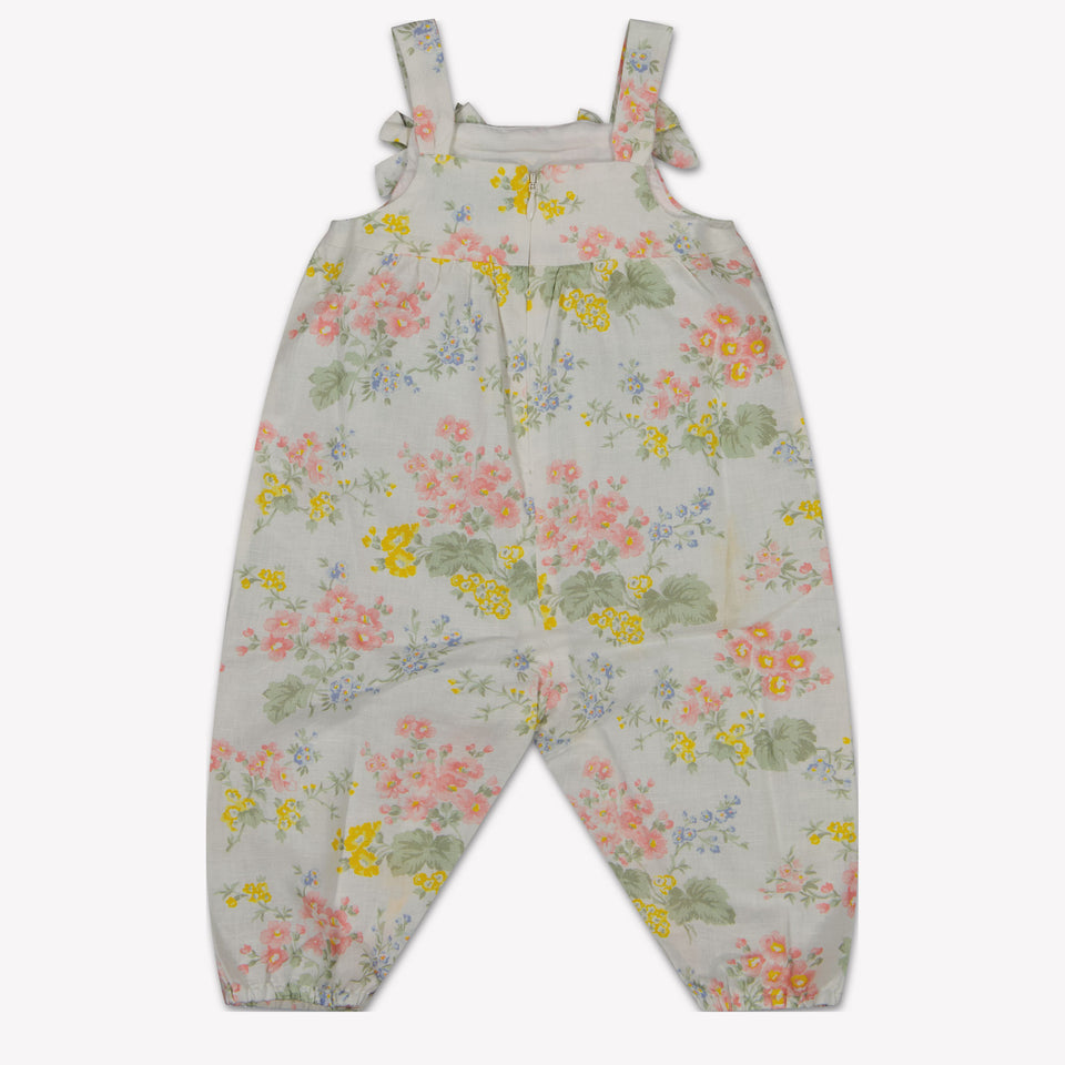 Tartine Et Chocolat Baby Meisjes Jumpsuit In Wit