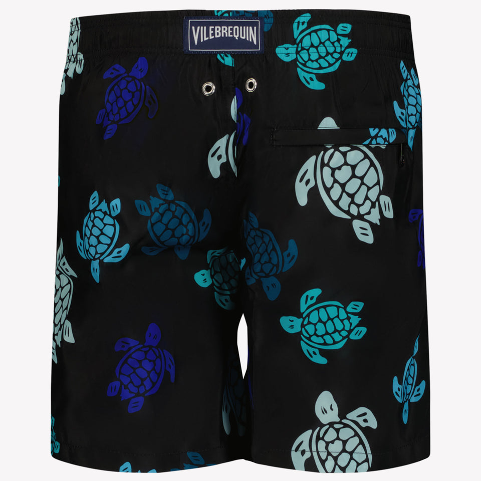 Vilebrequin Jihin Kids Boys Swimwear In Black