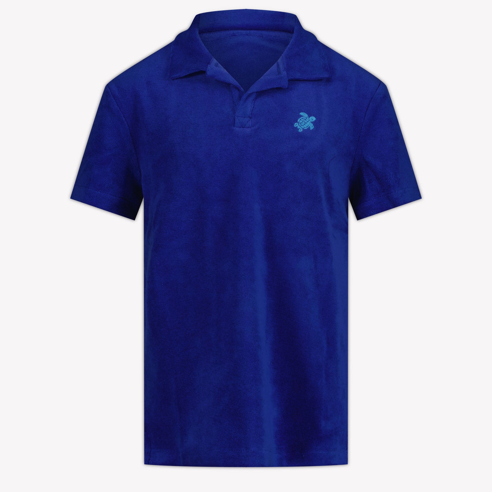 Vilebrequin GILL Kinder Jongens Polo In Cobalt Blauw