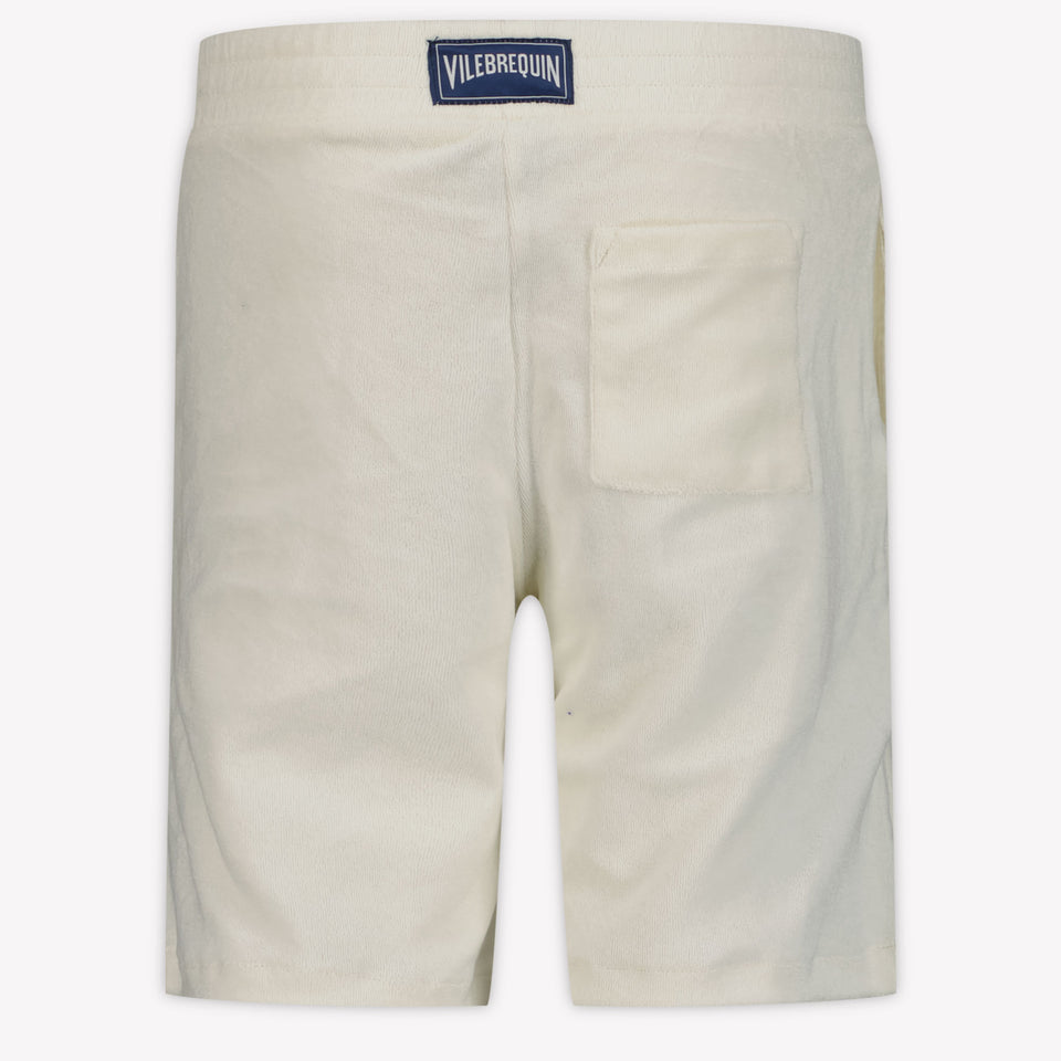 Vilebrequin Gosh Kids Boys Shorts In OffWhite