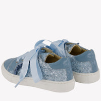 Andanes Girls Sneakers  Light Blue