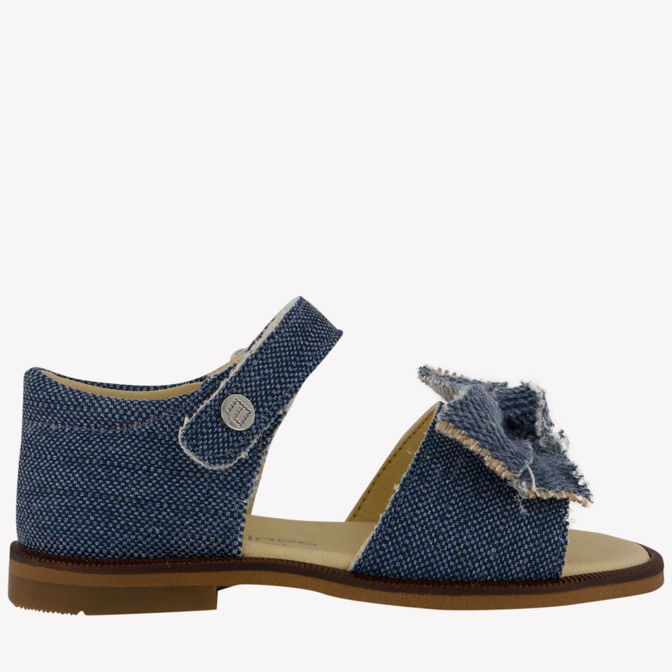 Andanines Girls Sandals In Blue