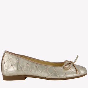 Andanes Girls Shoes  Gold