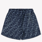 Fendi Baby Boys Shorts In Blue