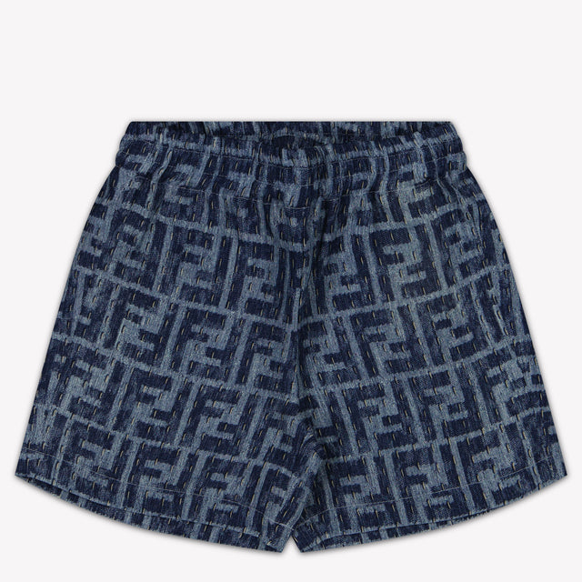 Fendi Baby Jongens Shorts In Blauw