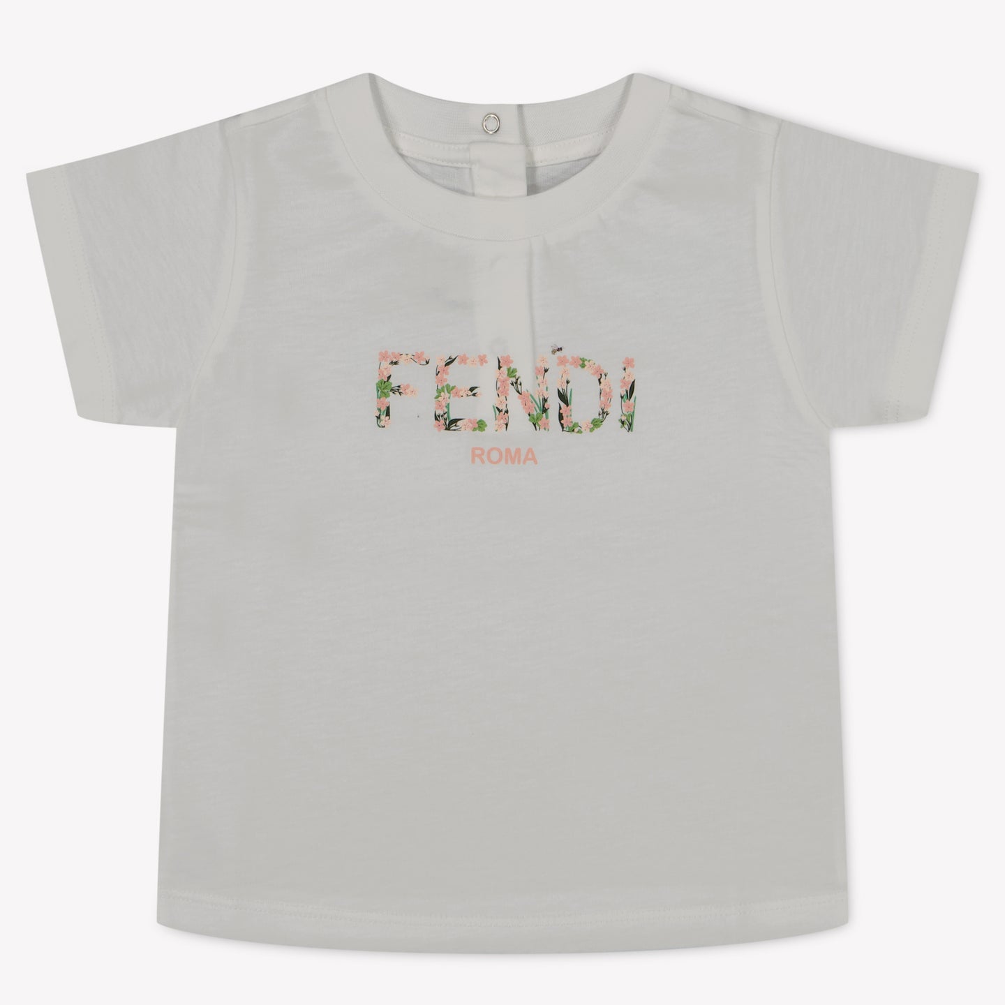 Fendi Baby Girls T-Shirt in White