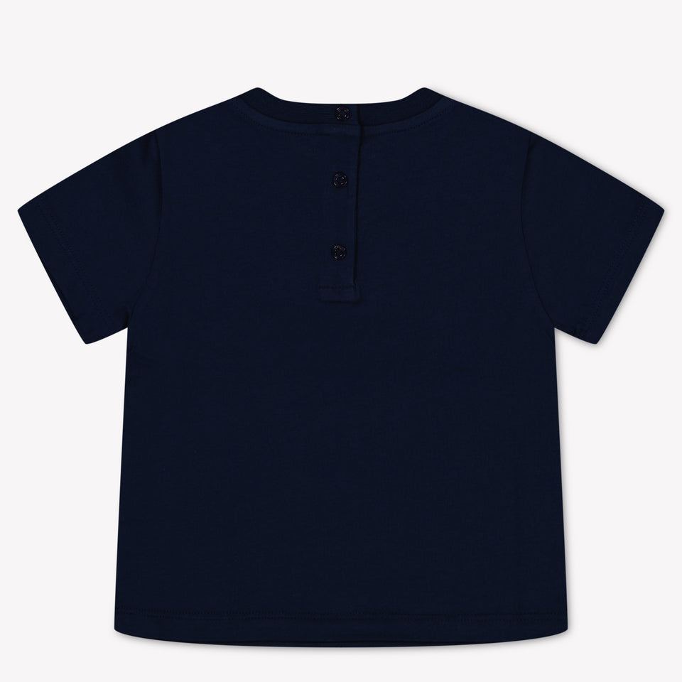 Fendi Baby Boys T-Shirt in Navy