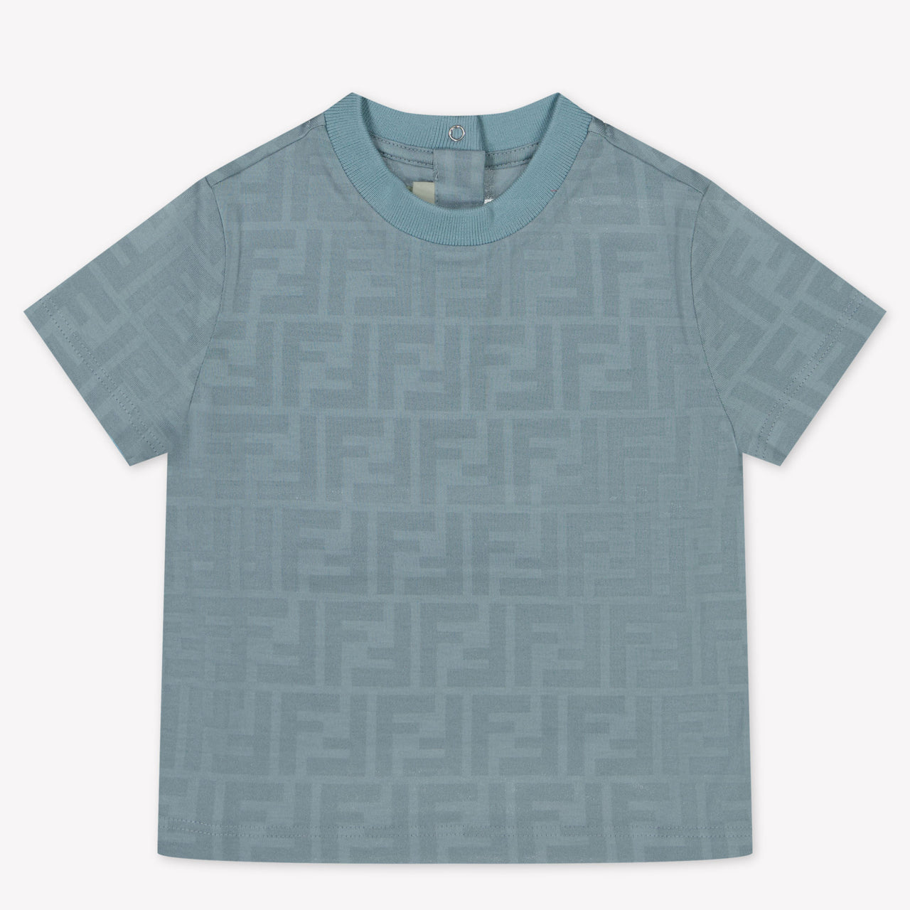 Fendi Baby Boys T-Shirt  Light Blue