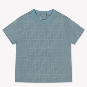Fendi Baby Boys T-Shirt  Light Blue