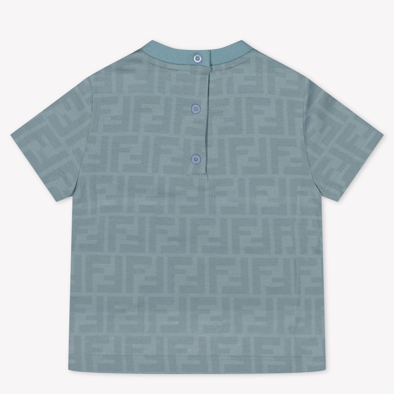 Fendi Baby Boys T-Shirt  Light Blue