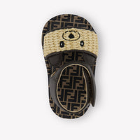 Fendi Baby Sandals  Beige