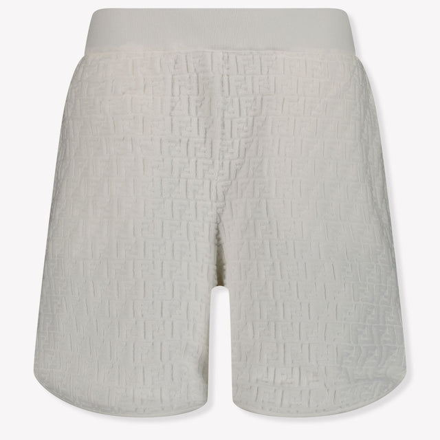 Fendi Kinder Unisex Shorts In Wit