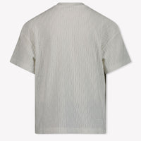 Fendi Kinder Unisex T-Shirt In Wit