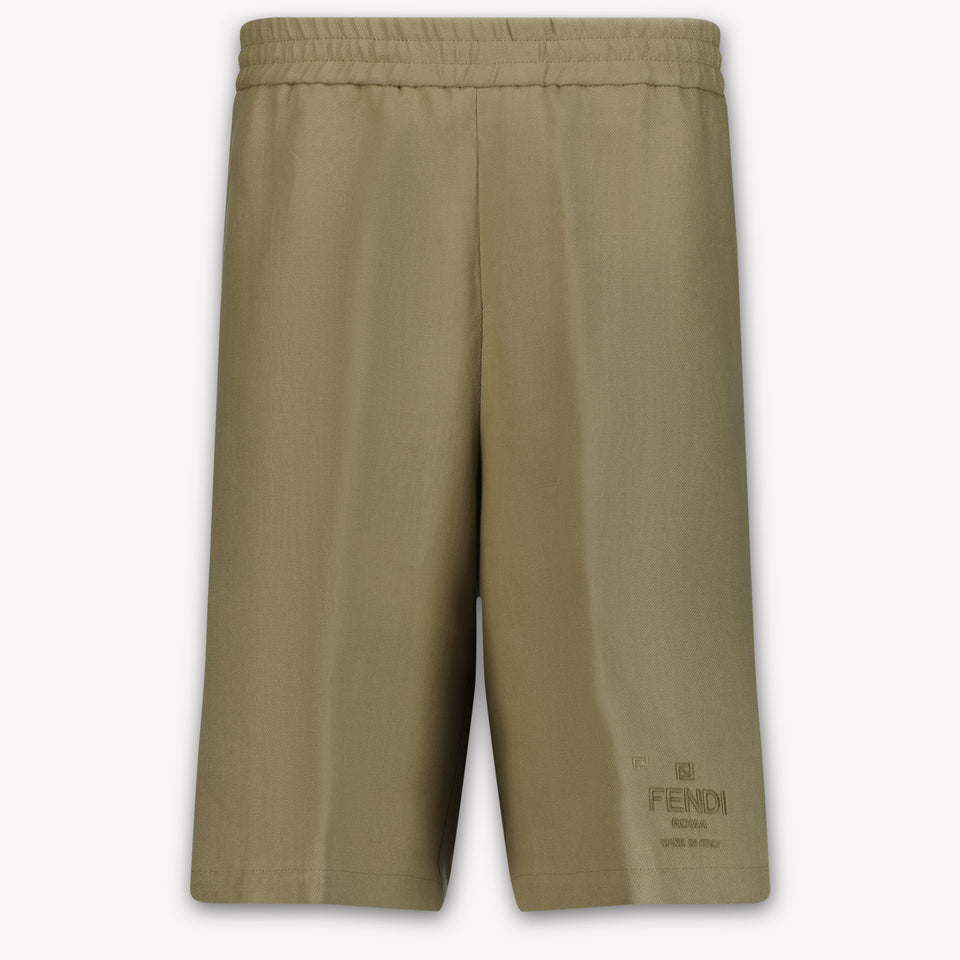 Fendi Kinder Jongens Shorts In Beige