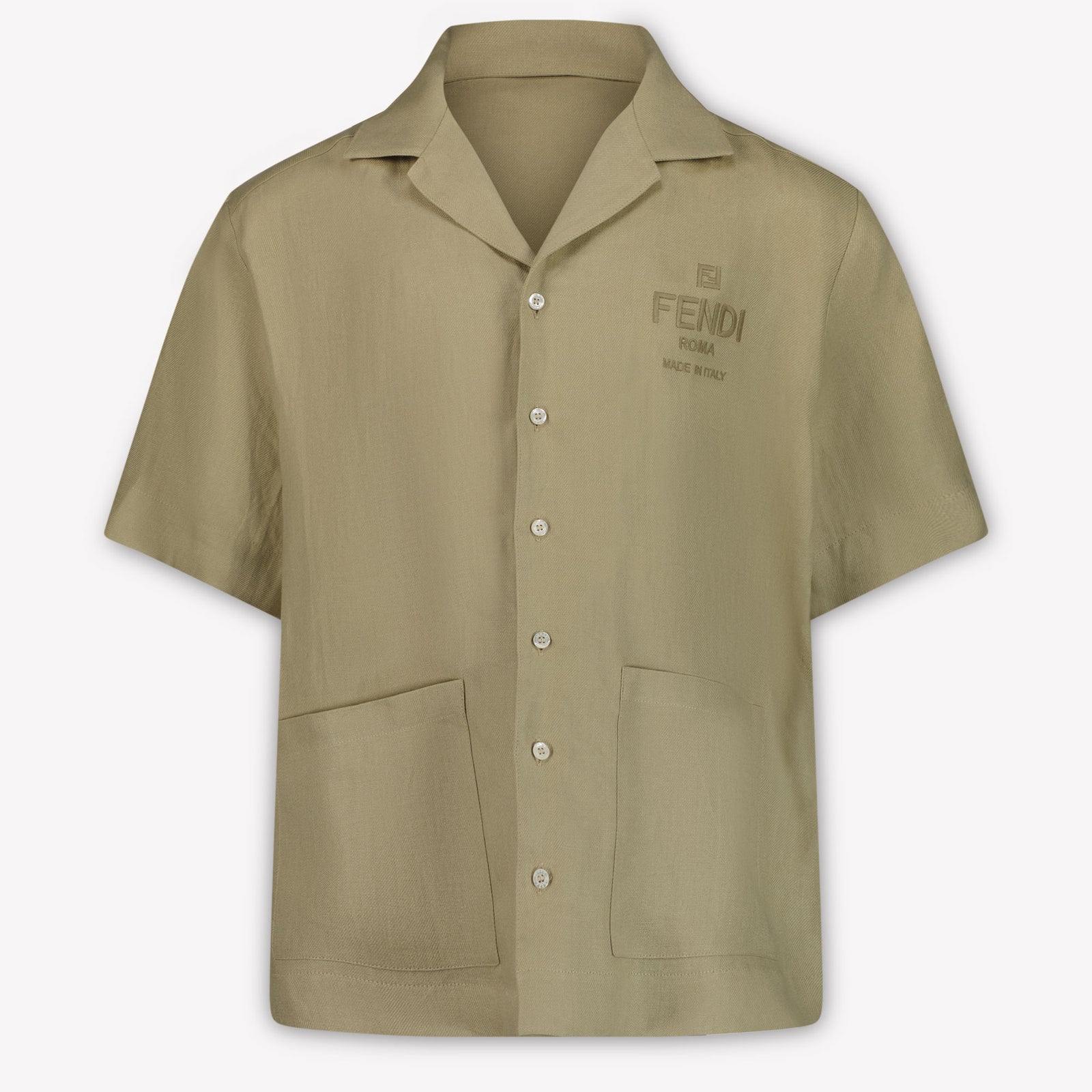 Fendi Kids Boys Blouse in Beige