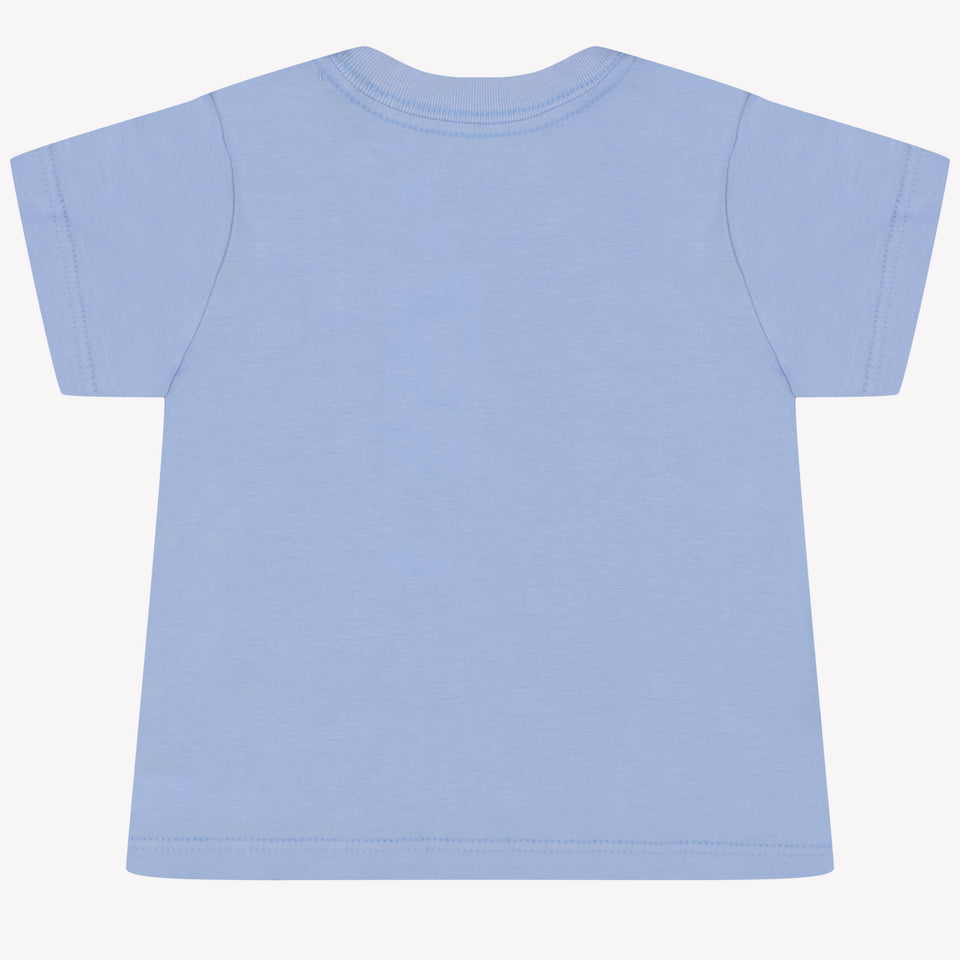 Ralph Lauren Baby Jongens T-Shirt In Licht Blauw