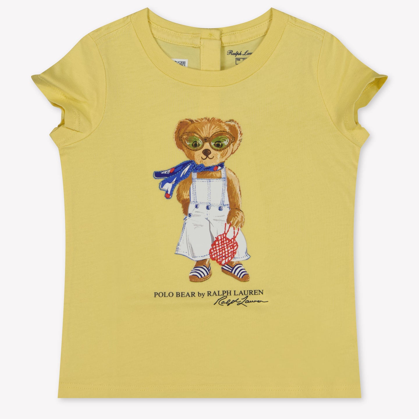 Ralph Lauren Baby Girls T-Shirt in Yellow