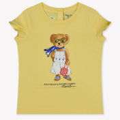 Ralph Lauren Baby Meisjes T-Shirt In Geel