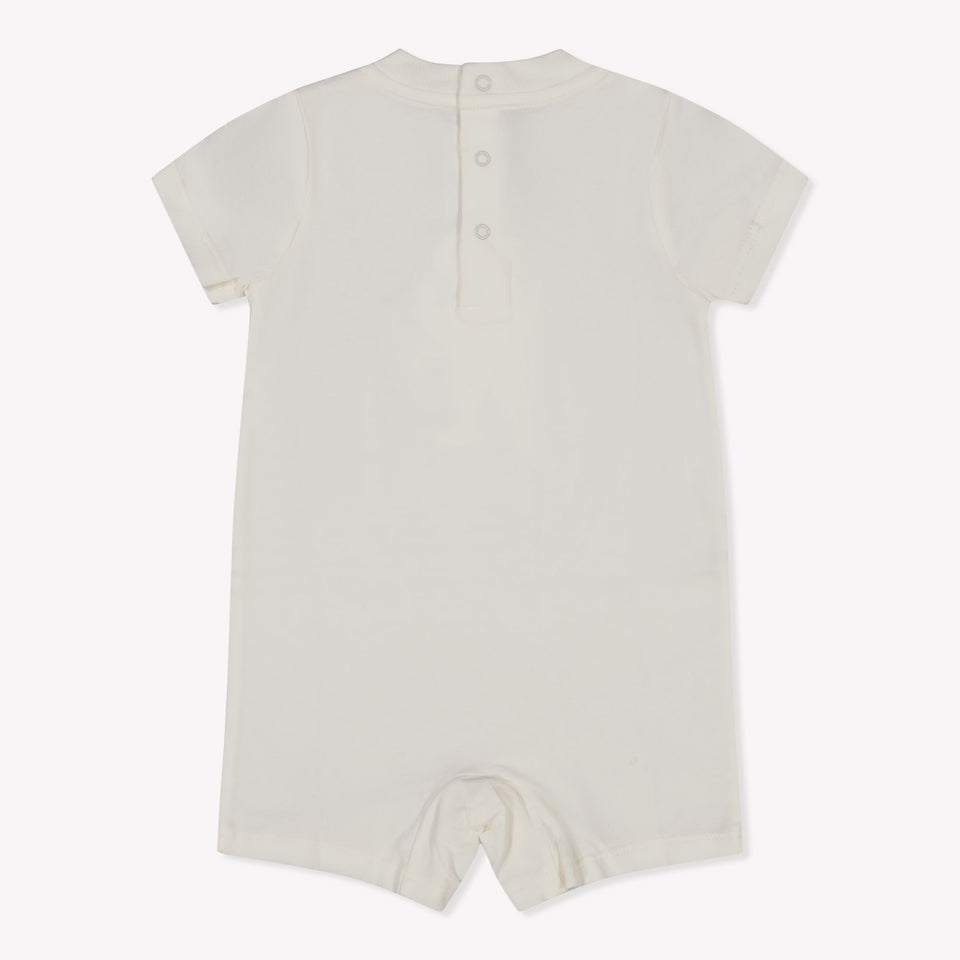 Ralph Lauren Baby Boys Playsuit In White