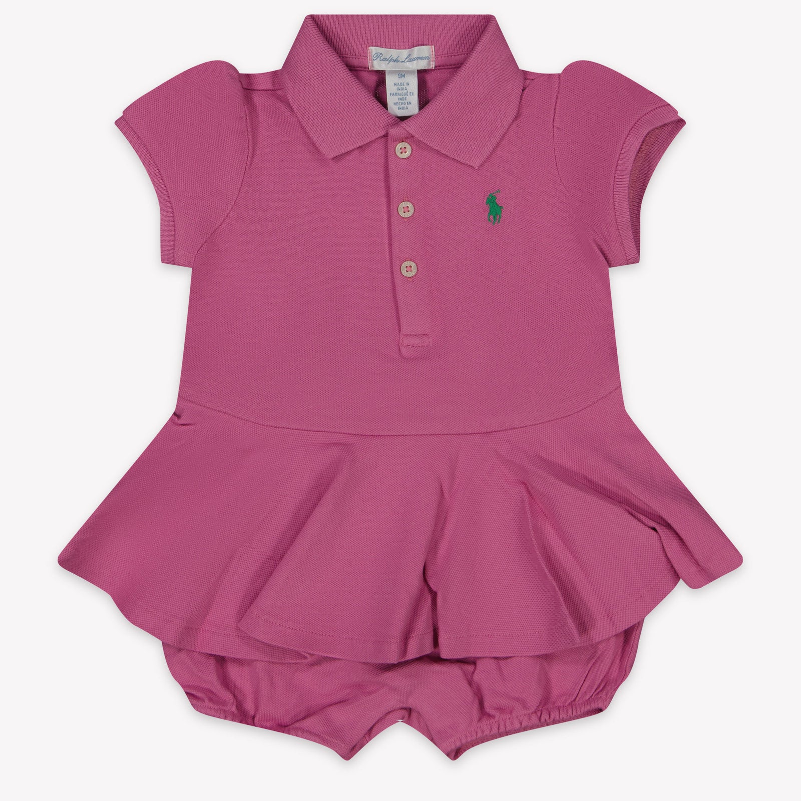 Ralph Lauren Baby Girls boxing suit in Fuchsia