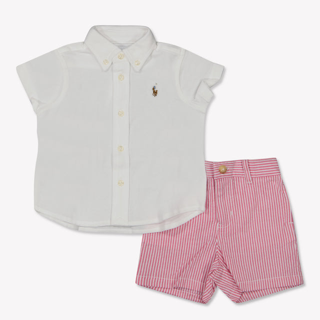 Ralph Lauren Baby Boys Set in White