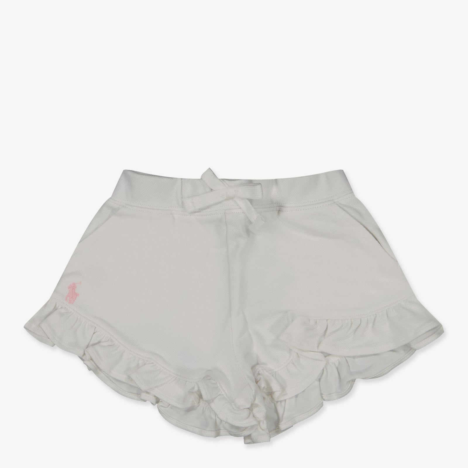 Ralph Lauren Baby Girls Shorts In White