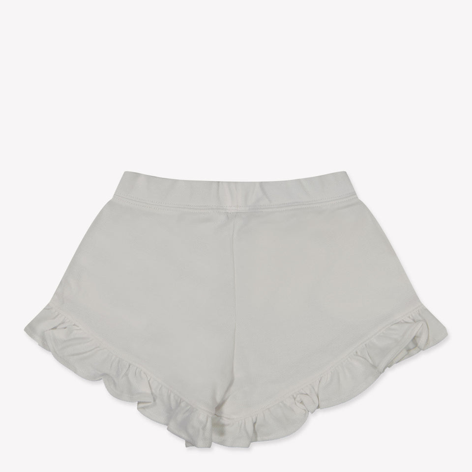 Ralph Lauren Baby Girls Shorts In White