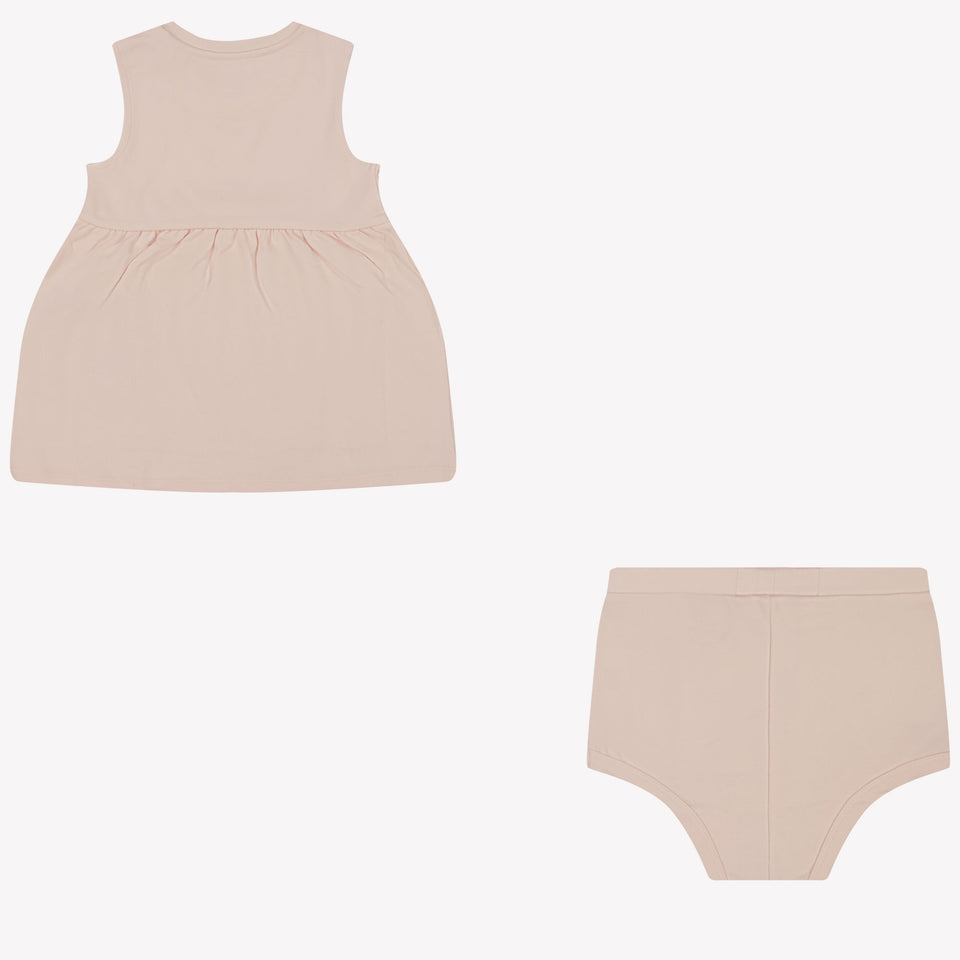 Calvin Klein Baby Meisjes Jurk In Licht Roze