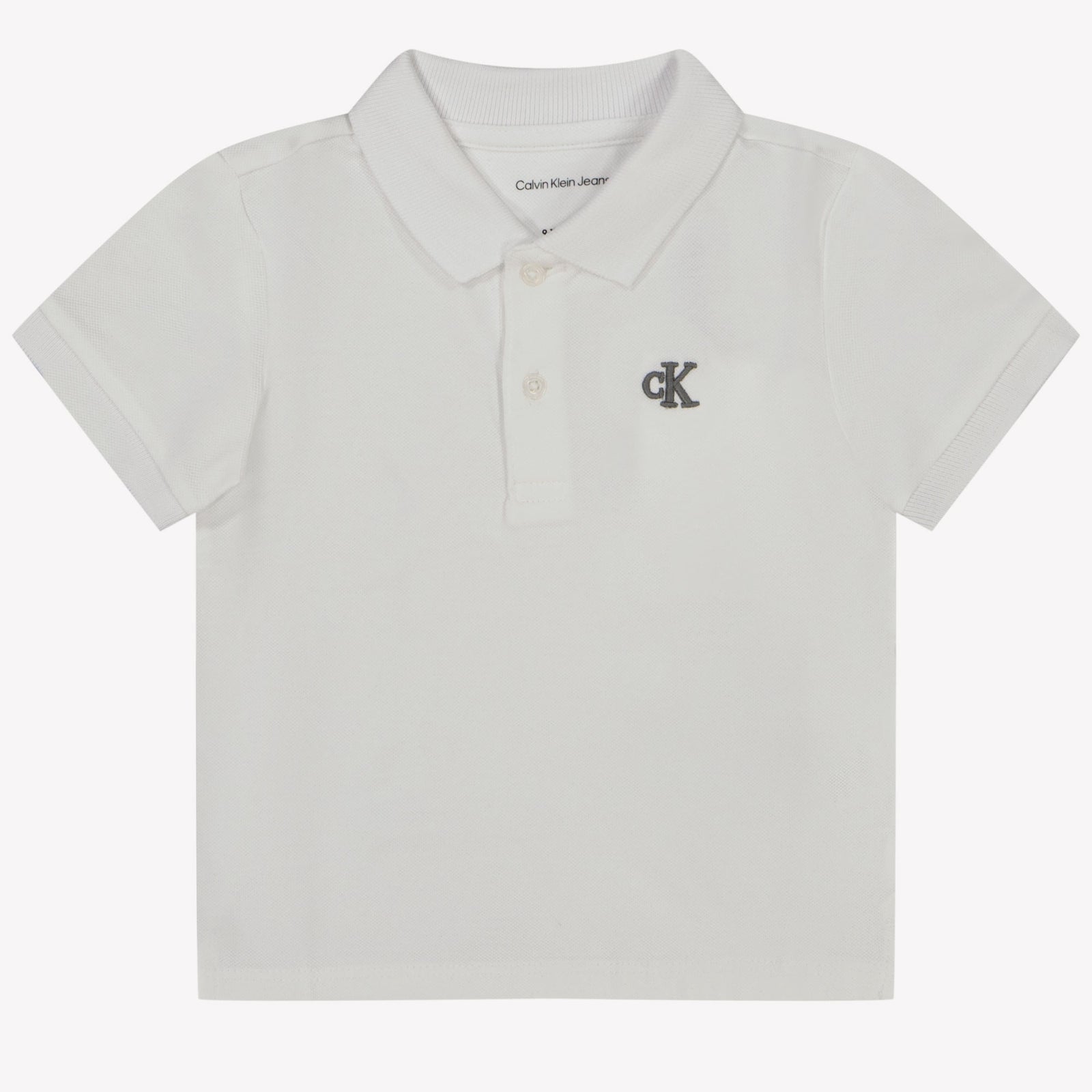 Calvin Klein Baby Boys Polo in White