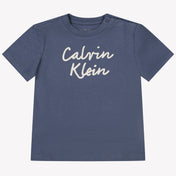 Calvin Klein Baby Unisex T-Shirt In Donker Grijs