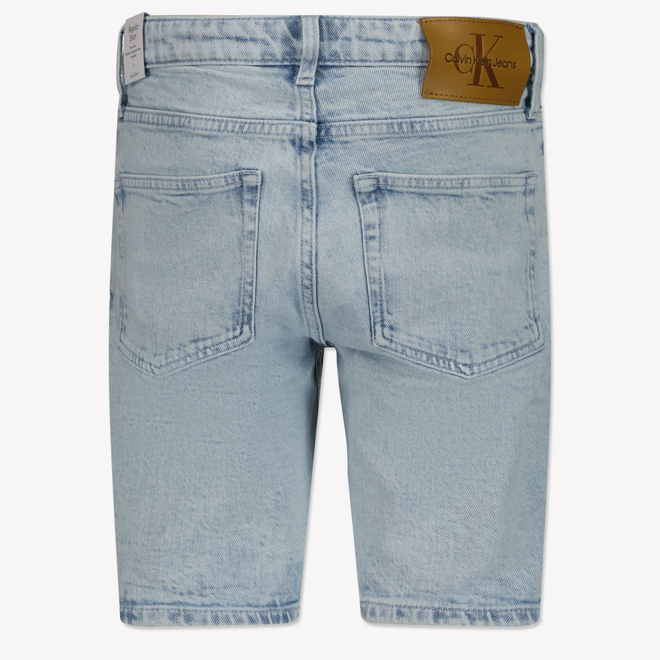 Calvin Klein Kinder Jongens Shorts In Licht Blauw