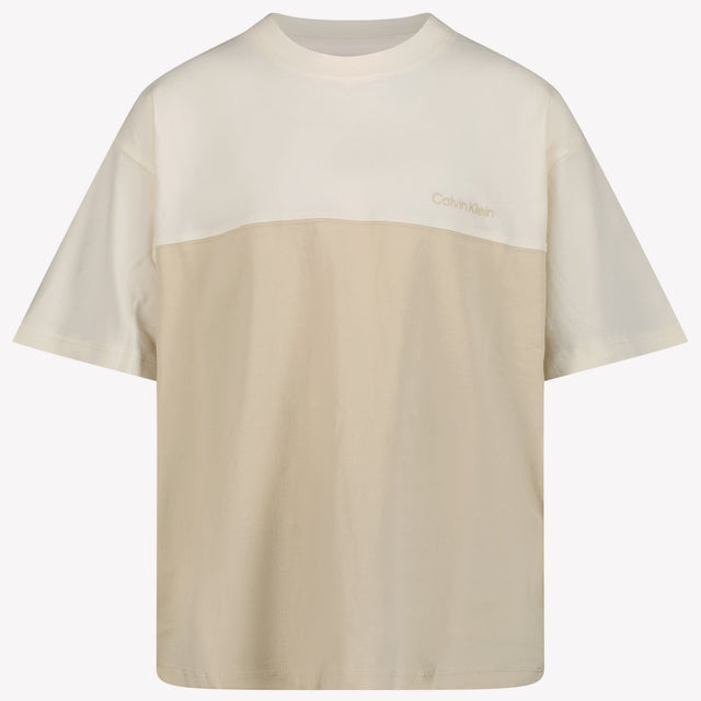 Calvin Klein Kids Boys in T-Shirt OffWhite