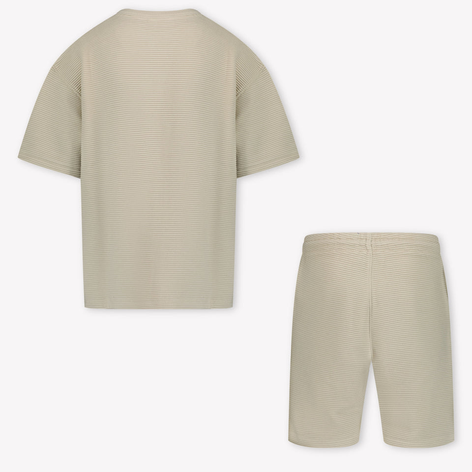 Calvin Klein Kids Boys Set in Beige