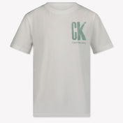 Calvin Klein Kids Boys in T-Shirt White