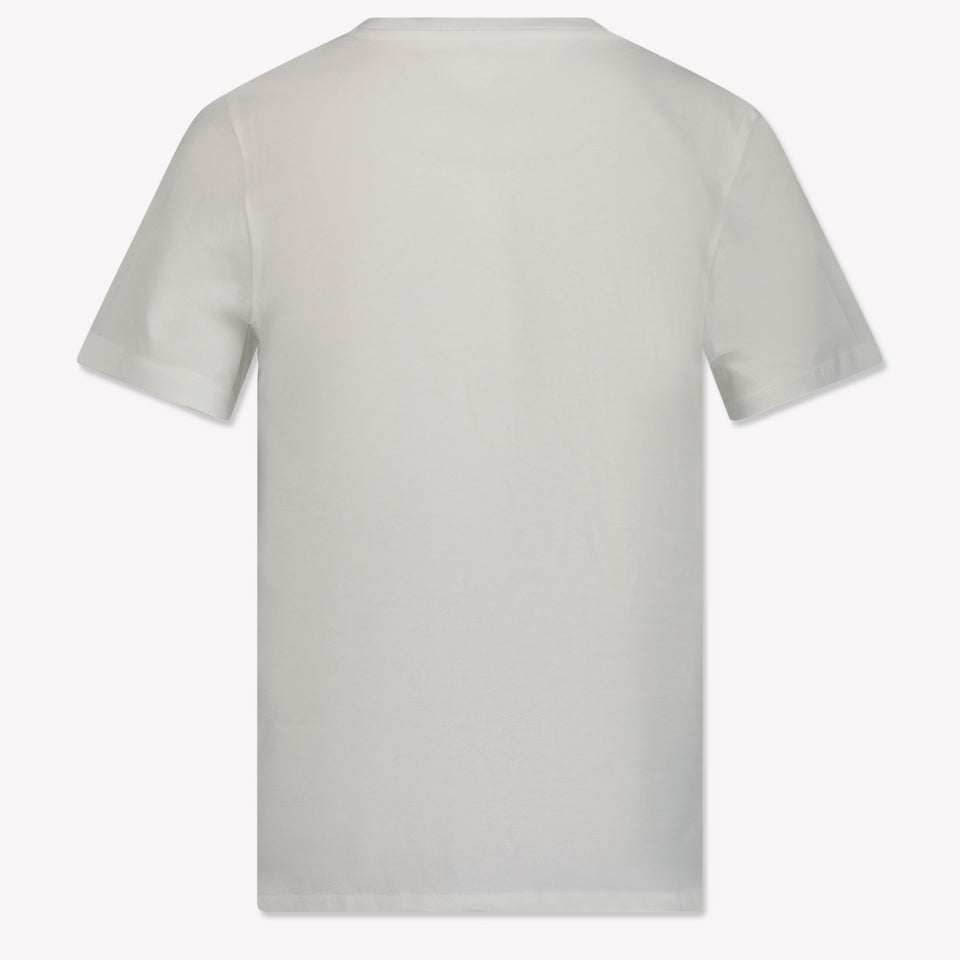 Calvin Klein Kinder Jongens T-Shirt In Wit