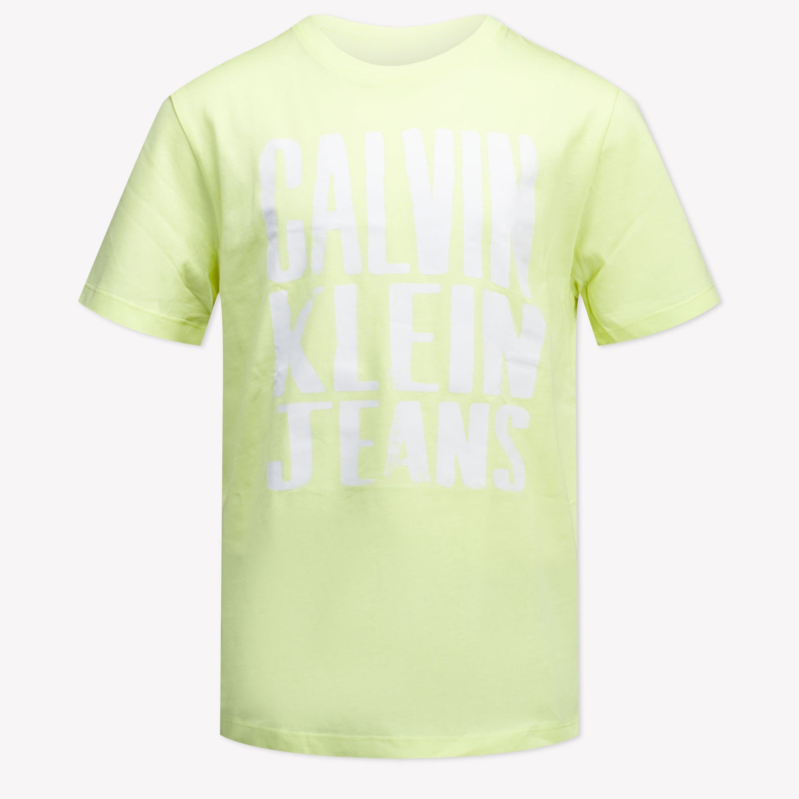 Calvin Klein Kids Boys in T-Shirt Yellow