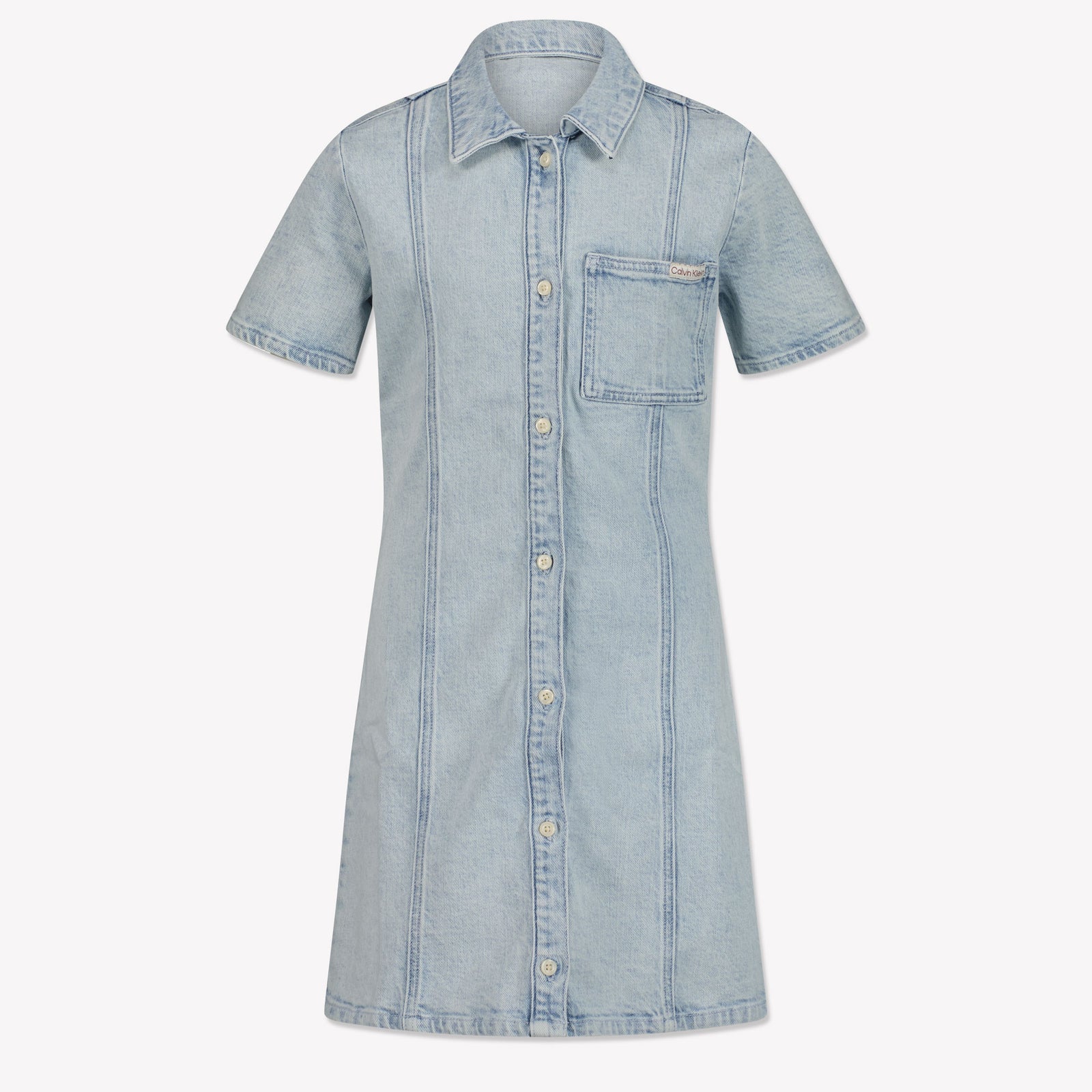 Calvin Klein Kids Girls Dress Blue