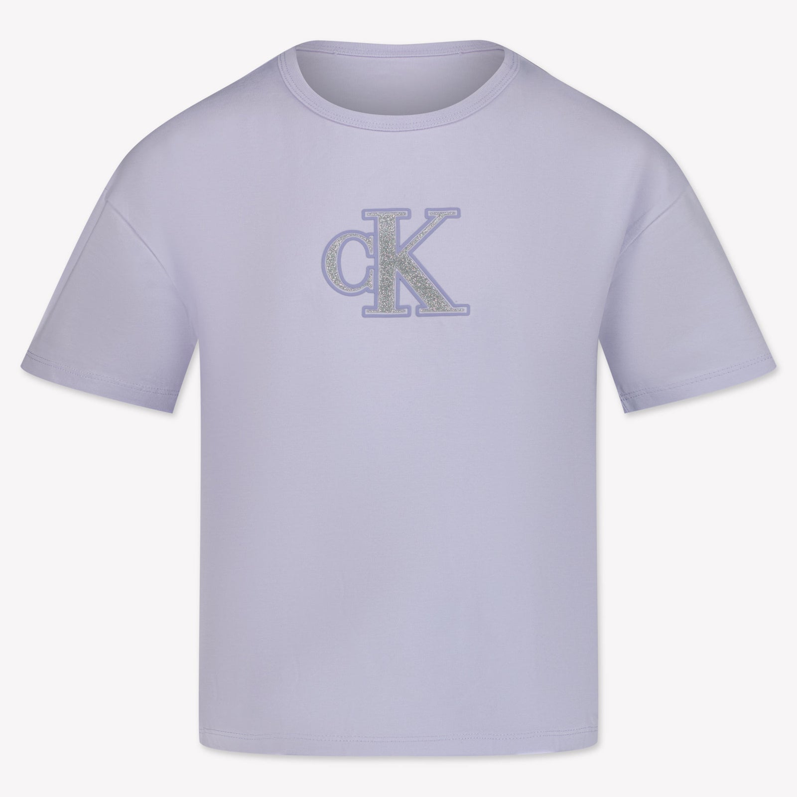 Calvin Klein Kids Girls in T-Shirt Lilac