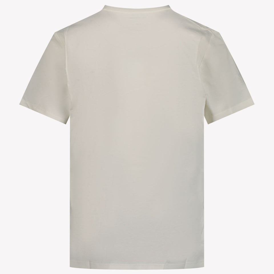 Calvin Klein Kinder Unisex T-Shirt In Off White