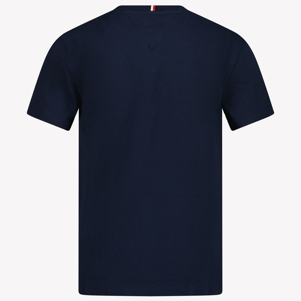 Tommy Hilfiger Kids Boys in T-Shirt Navy