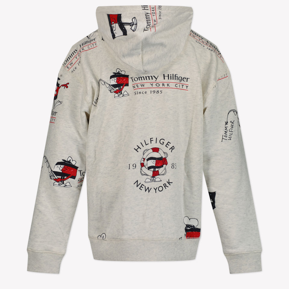 Tommy Hilfiger Kinder Jongens Trui In Wit