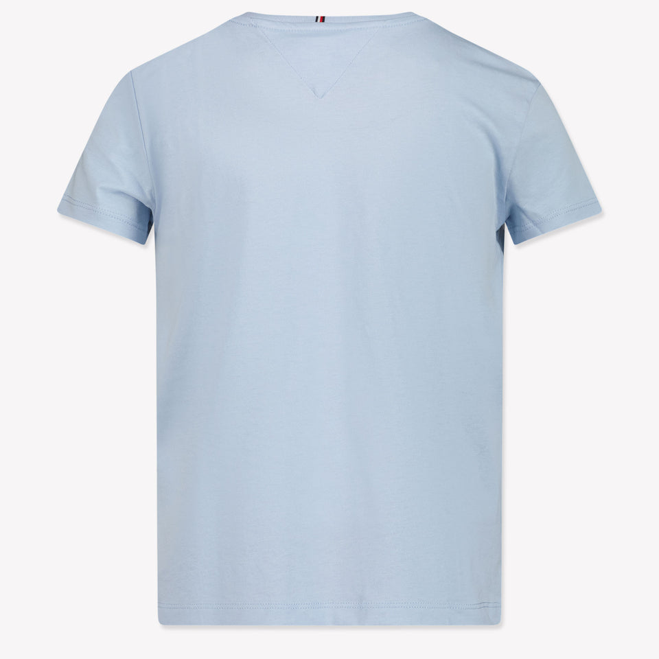 Tommy Hilfiger Kinder Meisjes T-Shirt In Licht Blauw