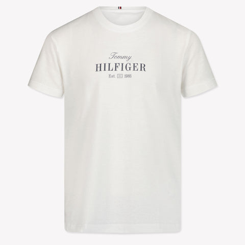 Tommy Hilfiger Kinder Meisjes T-Shirt In Wit