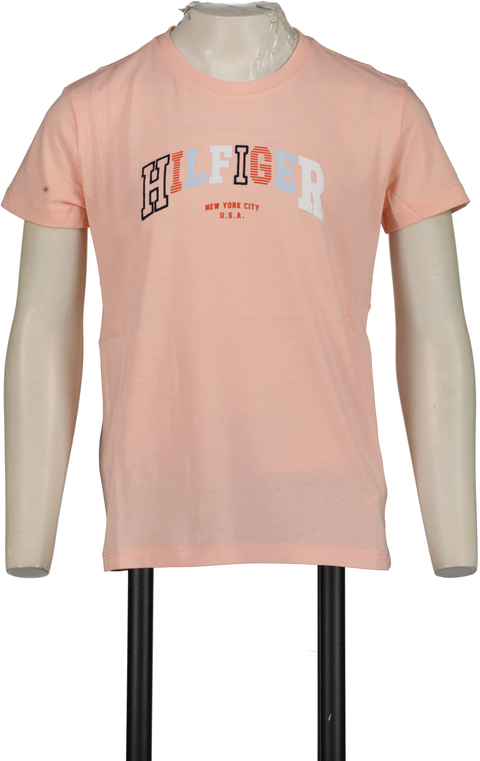 Tommy Hilfiger Kinder Meisjes T-Shirt In Roze