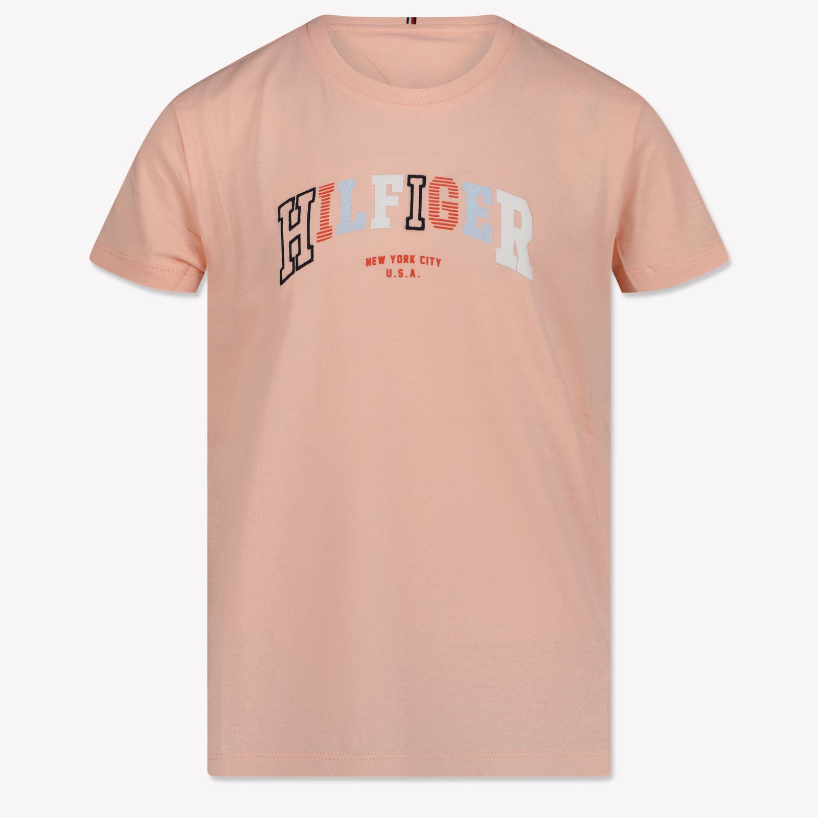 Tommy Hilfiger Kinder Meisjes T-Shirt In Roze