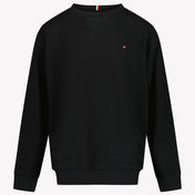 Tommy Hilfiger Kids Unisex Sweater in Black