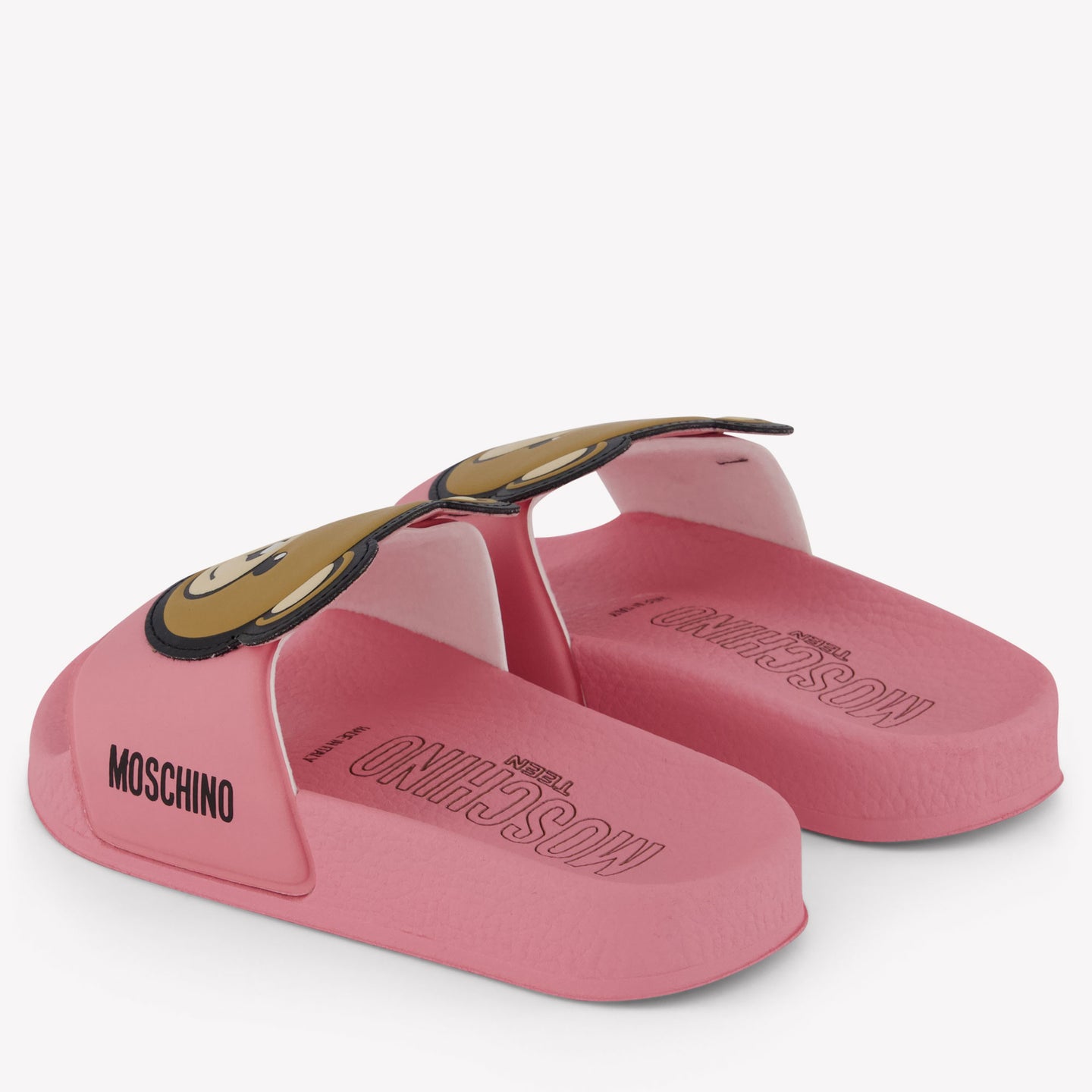 Moschino Unisex Flipflops In Pink