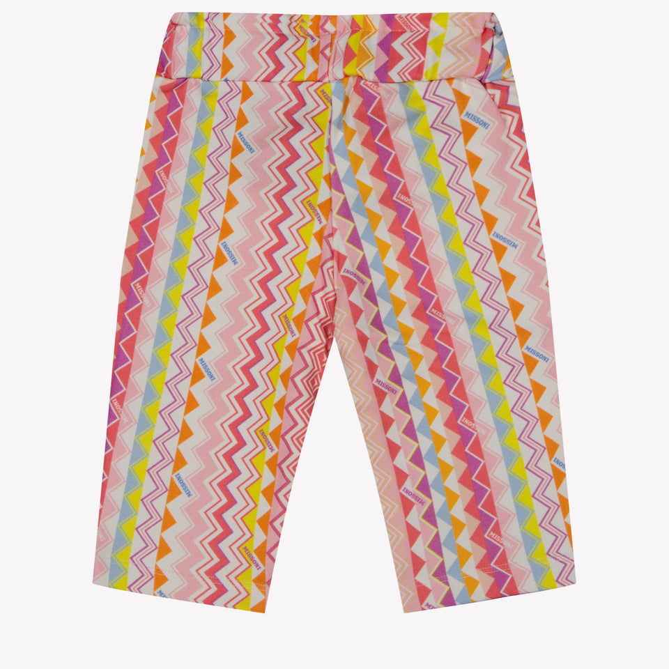 Missoni Baby Meisjes Broek In Roze